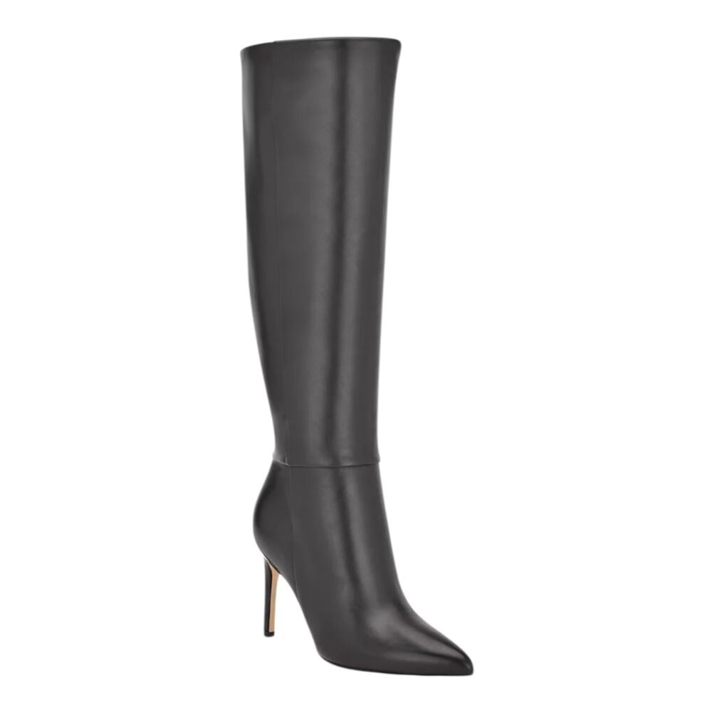 Nine West Charcoal Heeled Boots
